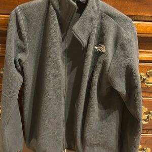 North face 2 in 1 jacket grey